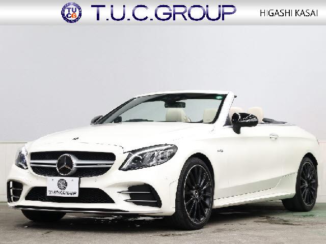 Ref:AUX-24808793 AMG C-CLASS 2019 1 2019 Amg C-Class white gasoline used car Japan export