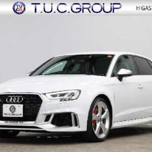 2018 Audi Rs3 white gasoline used car Japan export