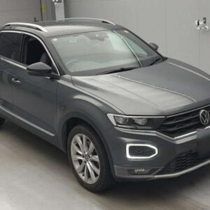 2021 Volkswagen T-Roc gray diesel used car Japan export