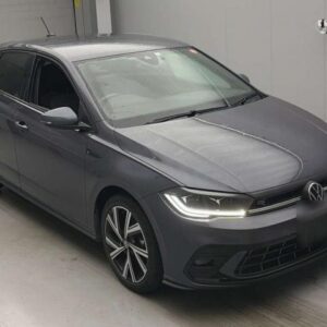 2023 Volkswagen Polo gray gasoline used car Japan export