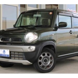 2017 Suzuki Hustler green gasoline used car Japan export