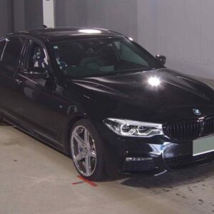 2017 Bmw 5 Series black gasoline used car Japan export