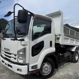 2015 Isuzu Forward white diesel used car Japan export