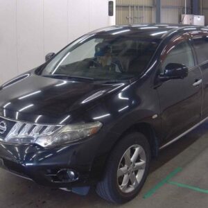 2008 Nissan Murano black gasoline used car Japan export