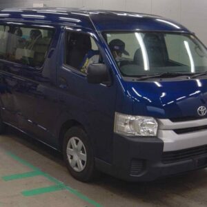 2015 Toyota Hiace Wagon blue gasoline used car Japan export
