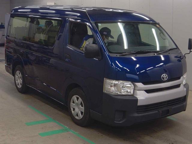 Ref:AUX-24813495 TOYOTA HIACE WAGON 2015 1 2015 Toyota Hiace Wagon blue gasoline used car Japan export