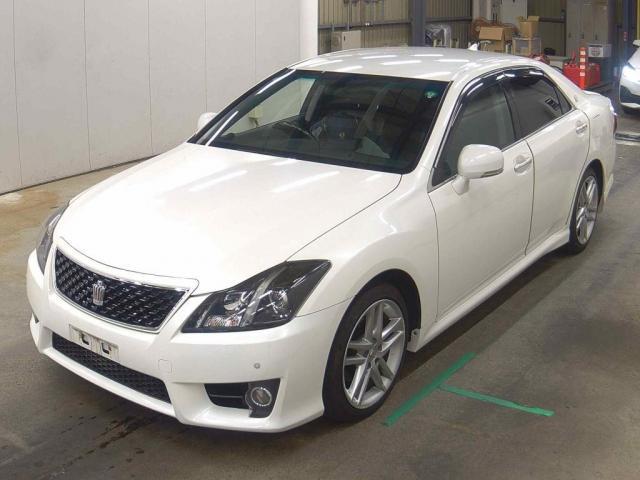 Ref:AUX-24813501 TOYOTA CROWN 2011 1 2011 Toyota Crown pearl gasoline used car Japan export