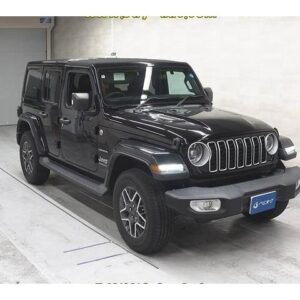 2024 Chrysler Jeep Jeep Wrangler Unlimited black gasoline used car Japan export