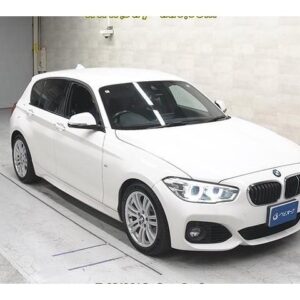 2017 Bmw 1 Series white gasoline used car Japan export