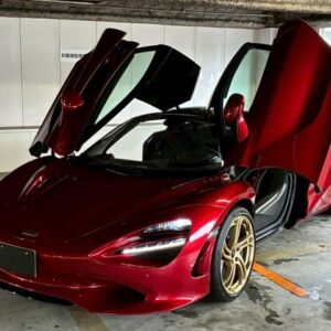 2025 Mclaren 750S red gasoline used car Japan export