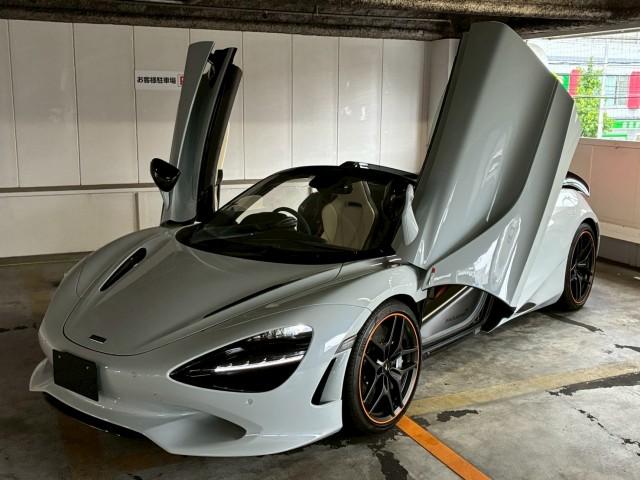 Ref:AUX-24813727 MCLAREN 750S SPIDER 2024 1 2024 Mclaren 750S Spider gray gasoline used car Japan export