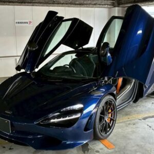 2025 Mclaren 750S Spider blue gasoline used car Japan export