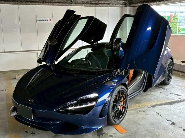 Ref:AUX-24813733 MCLAREN 750S SPIDER 2025 1 2025 Mclaren 750S Spider blue gasoline used car Japan export