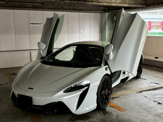 Ref:AUX-24813734 MCLAREN ARTURA 2023 1 2023 Mclaren Artura white hybrid used car Japan export