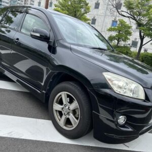 2013 Toyota Rav4 black gasoline used car Japan export