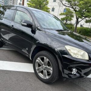 2013 Toyota Rav4 black gasoline used car Japan export