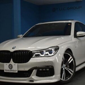 2018 Bmw 7 Series white gasoline used car Japan export