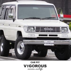 1993 Toyota Land Cruiser Prado white diesel used car Japan export