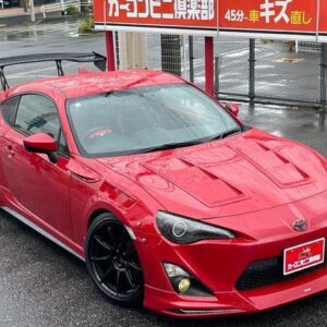 2012 Toyota 86 red gasoline used car Japan export