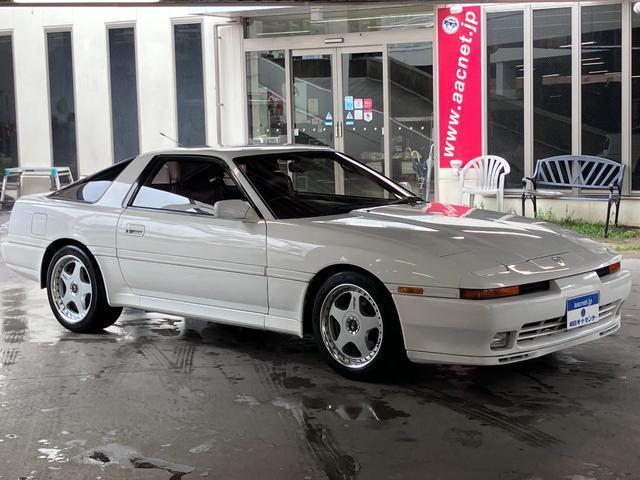 Ref:AUX-24823746 TOYOTA SUPRA 1991 1 1991 Toyota Supra white gasoline used car Japan export
