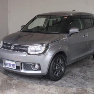 2016 Suzuki Ignis silver hybrid used car Japan export