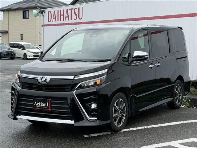 Ref:AUX-24825605 TOYOTA VOXY 2019 1 2019 Toyota Voxy black gasoline used car Japan export