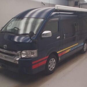2014 Toyota Hiace Wagon blue gasoline used car Japan export
