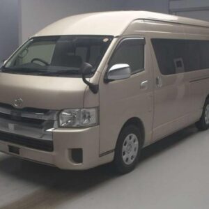 2019 Toyota Hiace Wagon gold gasoline used car Japan export