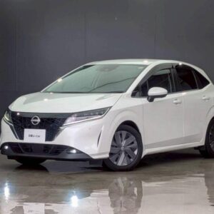 2021 Nissan Note pearl gasoline used car Japan export