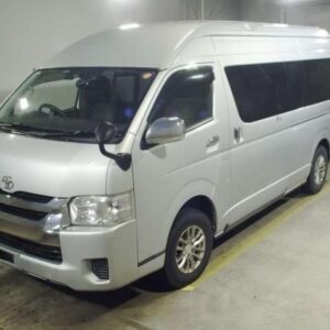 2014 Toyota Hiace Wagon silver gasoline used car Japan export