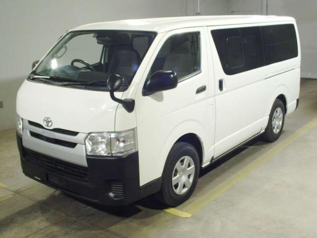 Ref:AUX-24829178 TOYOTA REGIUS ACE VAN 2018 1 2018 Toyota Regius Ace Van white diesel used car Japan export