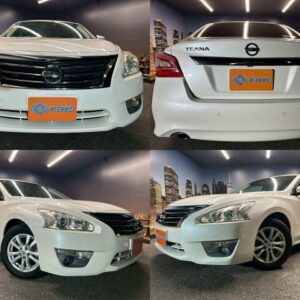 2016 Nissan Teana white gasoline used car Japan export