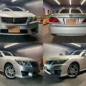 2010 Toyota Crown silver gasoline used car Japan export