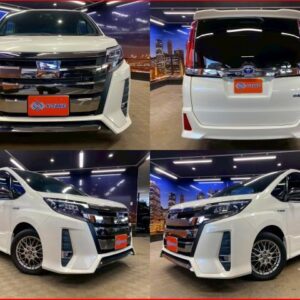 2017 Toyota Noah pearl gasoline used car Japan export