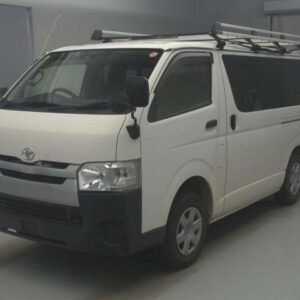 2015 Toyota Regius Ace Van white diesel used car Japan export