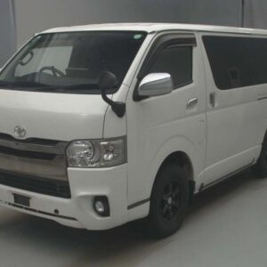 2015 Toyota Regius Ace Van pearl diesel used car Japan export