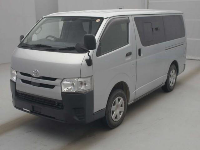 Ref:AUX-24829260 TOYOTA REGIUS ACE VAN 2018 1 2018 Toyota Regius Ace Van silver diesel used car Japan export