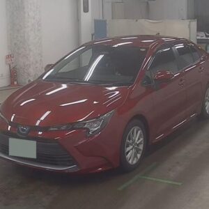 2022 Toyota Corolla red gasoline used car Japan export