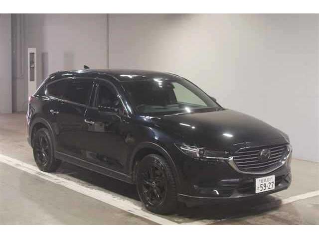 Ref:AUX-24829294 MAZDA CX-8 2017 1 2017 Mazda Cx-8 black diesel used car Japan export