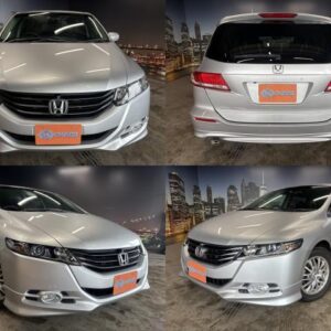 2011 Honda Odyssey silver gasoline used car Japan export