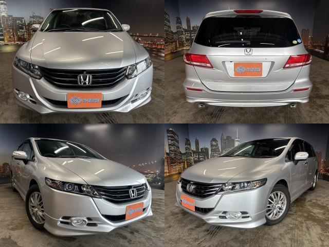Ref:AUX-24829332 HONDA ODYSSEY 2011 1 2011 Honda Odyssey silver gasoline used car Japan export