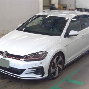 2017 Volkswagen Golf Gti white gasoline used car Japan export