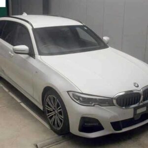 2021 Bmw 3 Series white gasoline used car Japan export