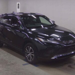 2021 Toyota Harrier black gasoline used car Japan export