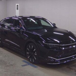 2023 Toyota Crown Crossover black gasoline used car Japan export