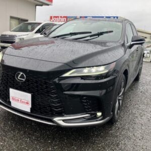 2024 Lexus Rx350 black gasoline used car Japan export