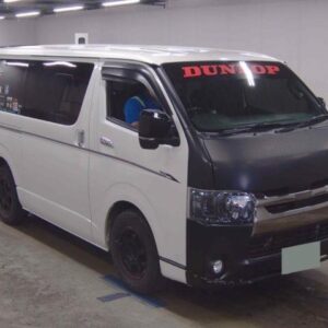 2019 Toyota Regius Ace Van pearl diesel used car Japan export