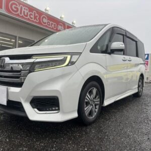 2021 Honda Stepwagon Spada pearl gasoline used car Japan export