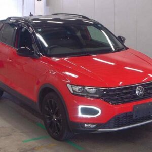 2022 Volkswagen T-Roc red diesel used car Japan export