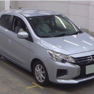 2023 Mitsubishi Mirage silver gasoline used car Japan export